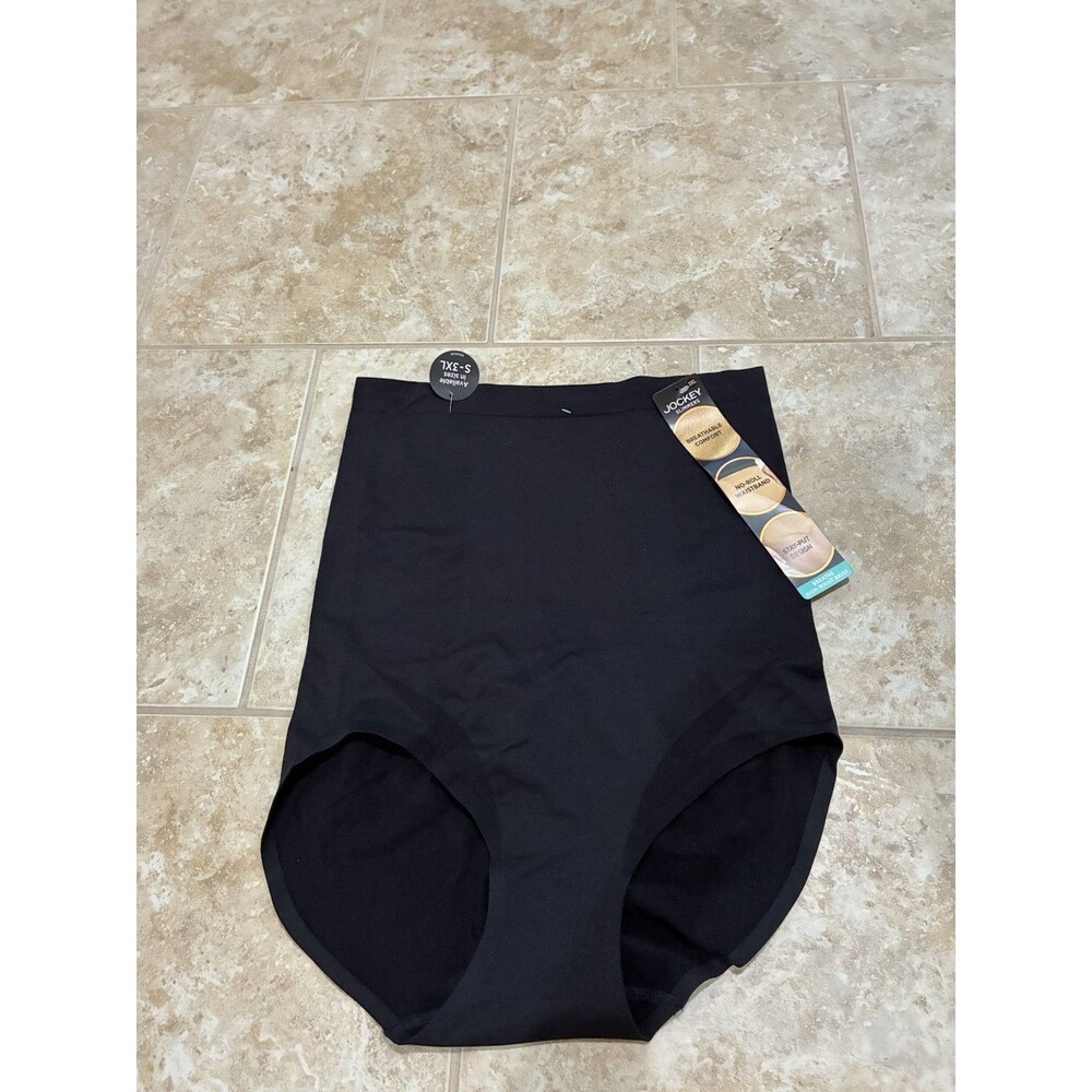 Jockey Slimmers High Waist Brief  Black - Women's Size 3XL - New